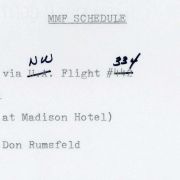 Max M. Fisher's April 8, 1975 schedule to meet the president.